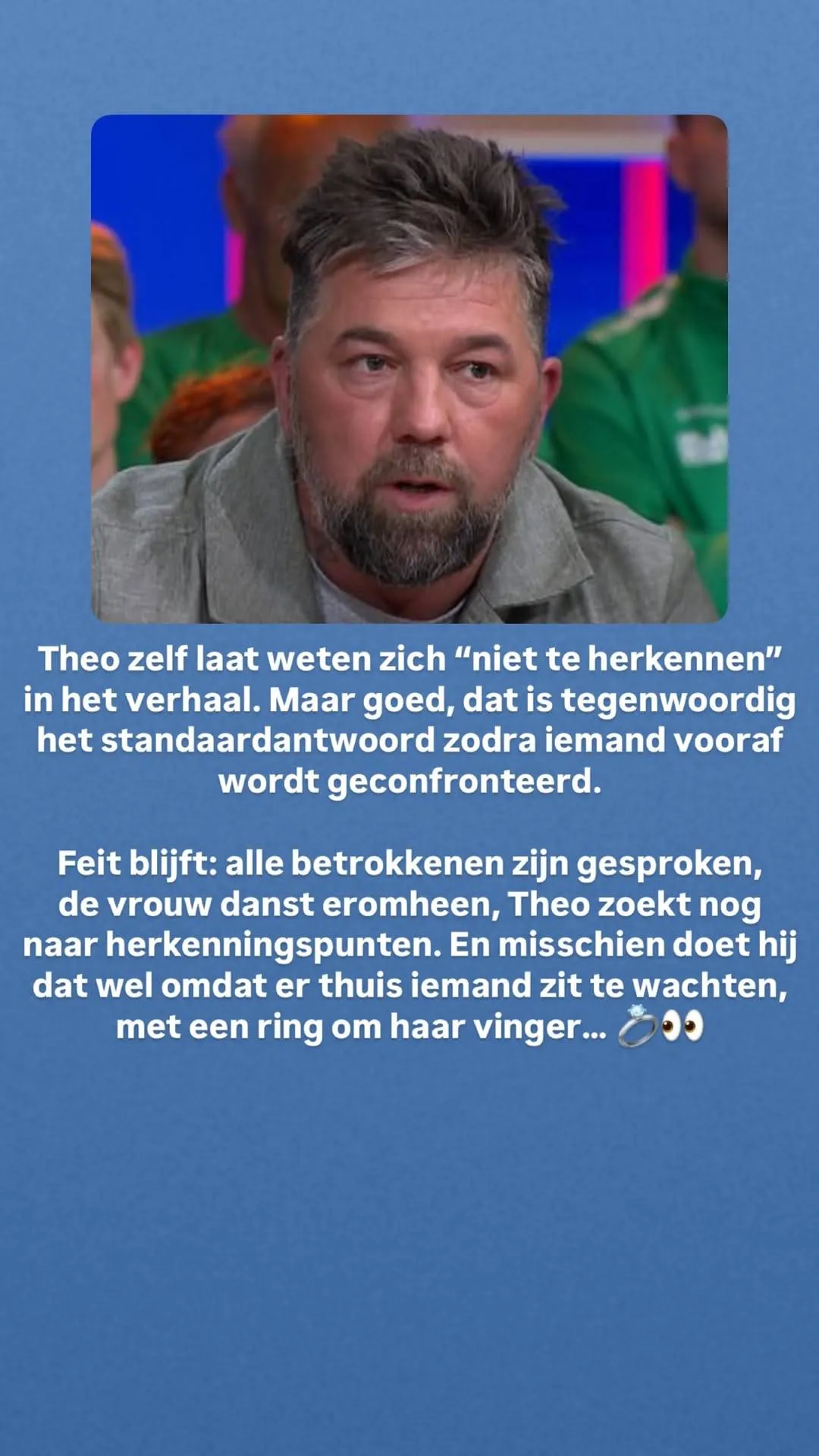 Voormalig profvoetballer Theo Janssen betrapt met broek op zijn enkels in kleedkamer