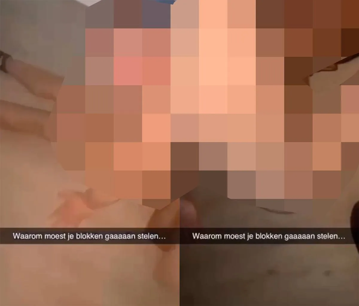Bizarre beelden viraal op social media: Nederlanders doen boete voor rippen partij drugs