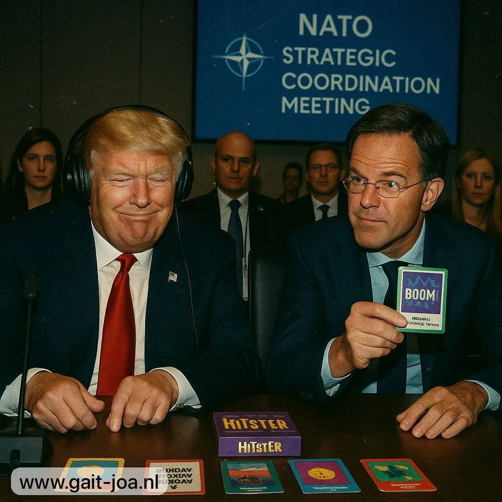 Het internet gaat helemaal los dat Donald Trump in Nederland is: de leukste plaatjes
