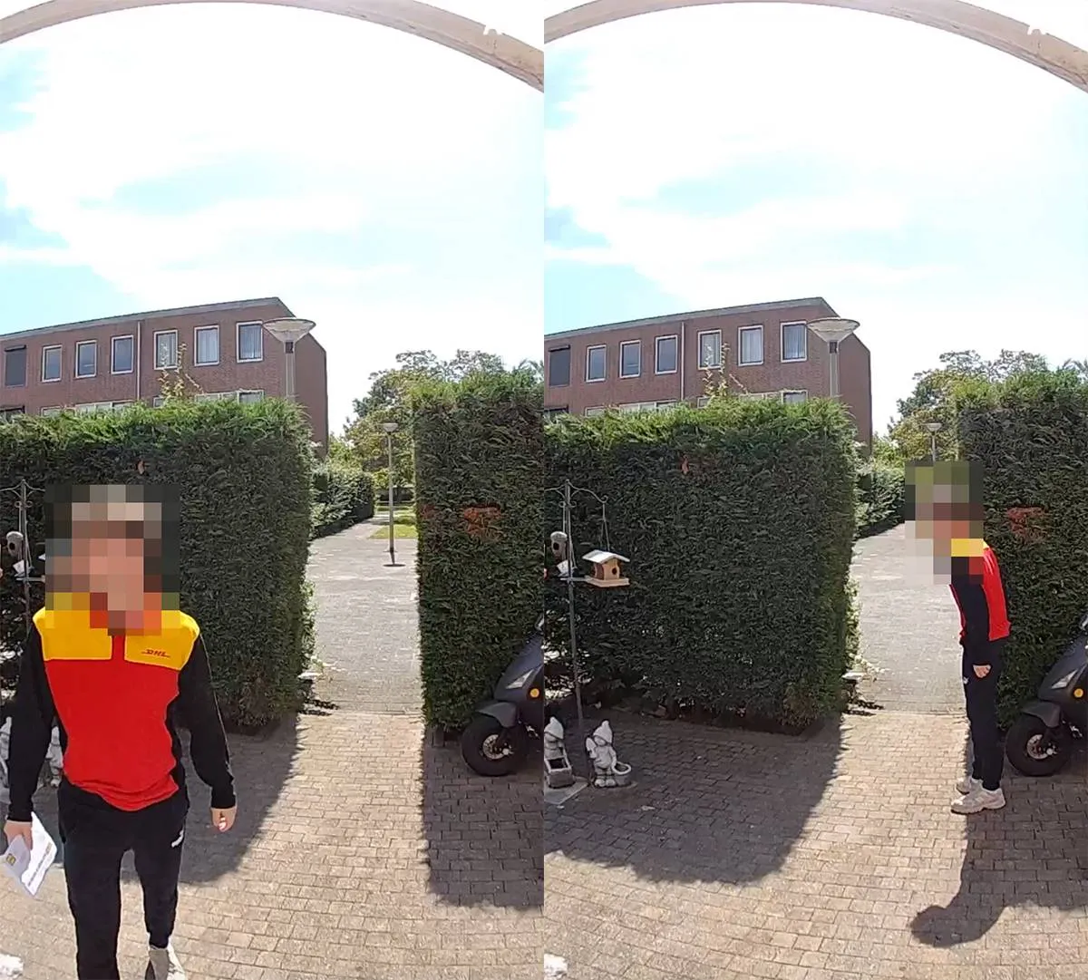 picture_vk_DHL_bezorger_legt_een_extra_pakketje_neer