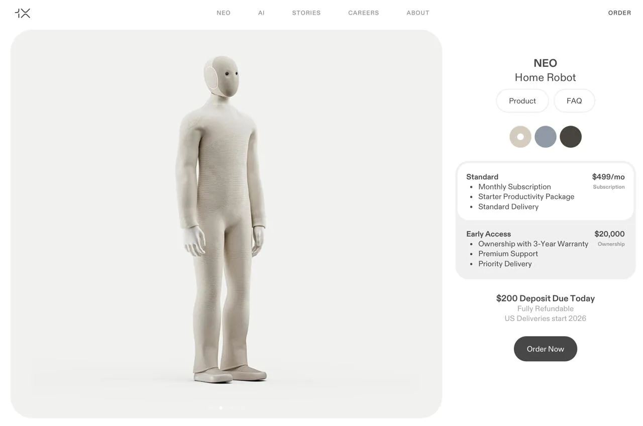 Voor $20.000 koop je nu een ‘slimme’ huisrobot, maar die stiekem bestuurd wordt door een mens