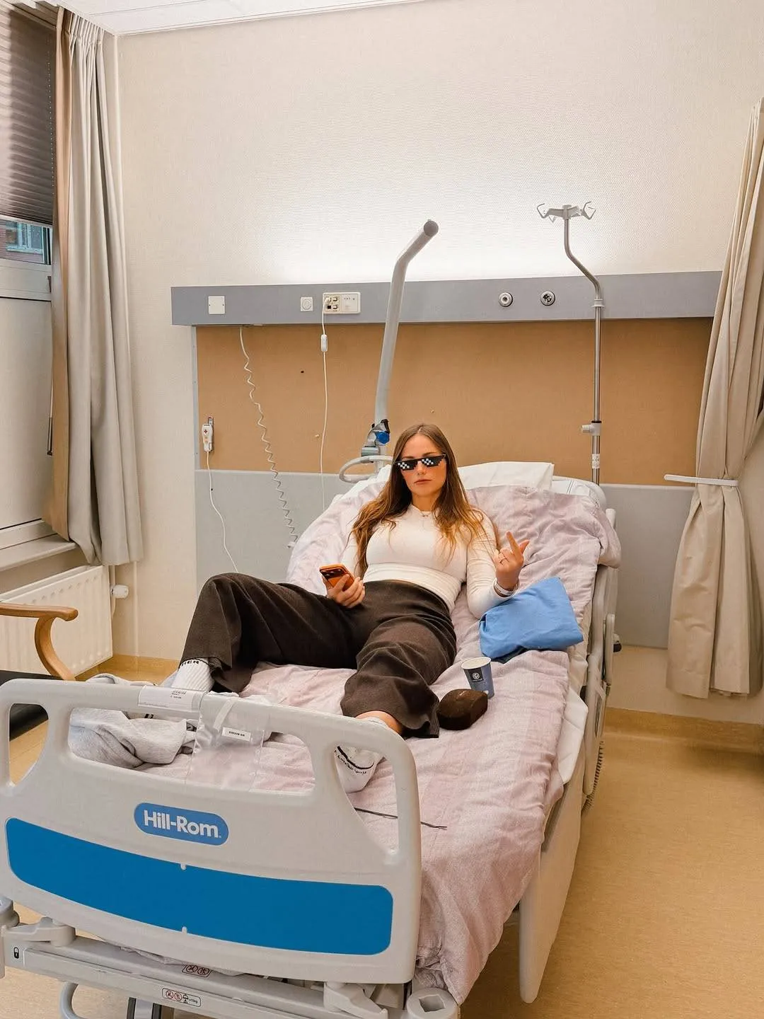 Puck Moonen na zware operatie af van ellende, tijd voor een fruitmand