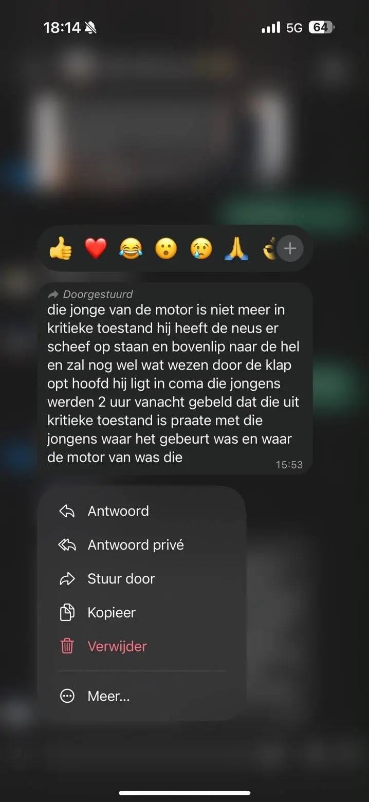 Zwaar ongeluk met pitbike op Boerenrock Festival in Drouwenermond