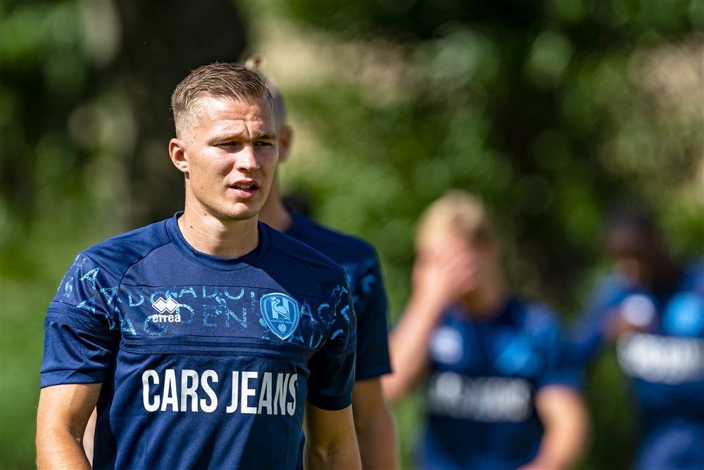 'Op laatste training wilde ik een keeperstenue aan'