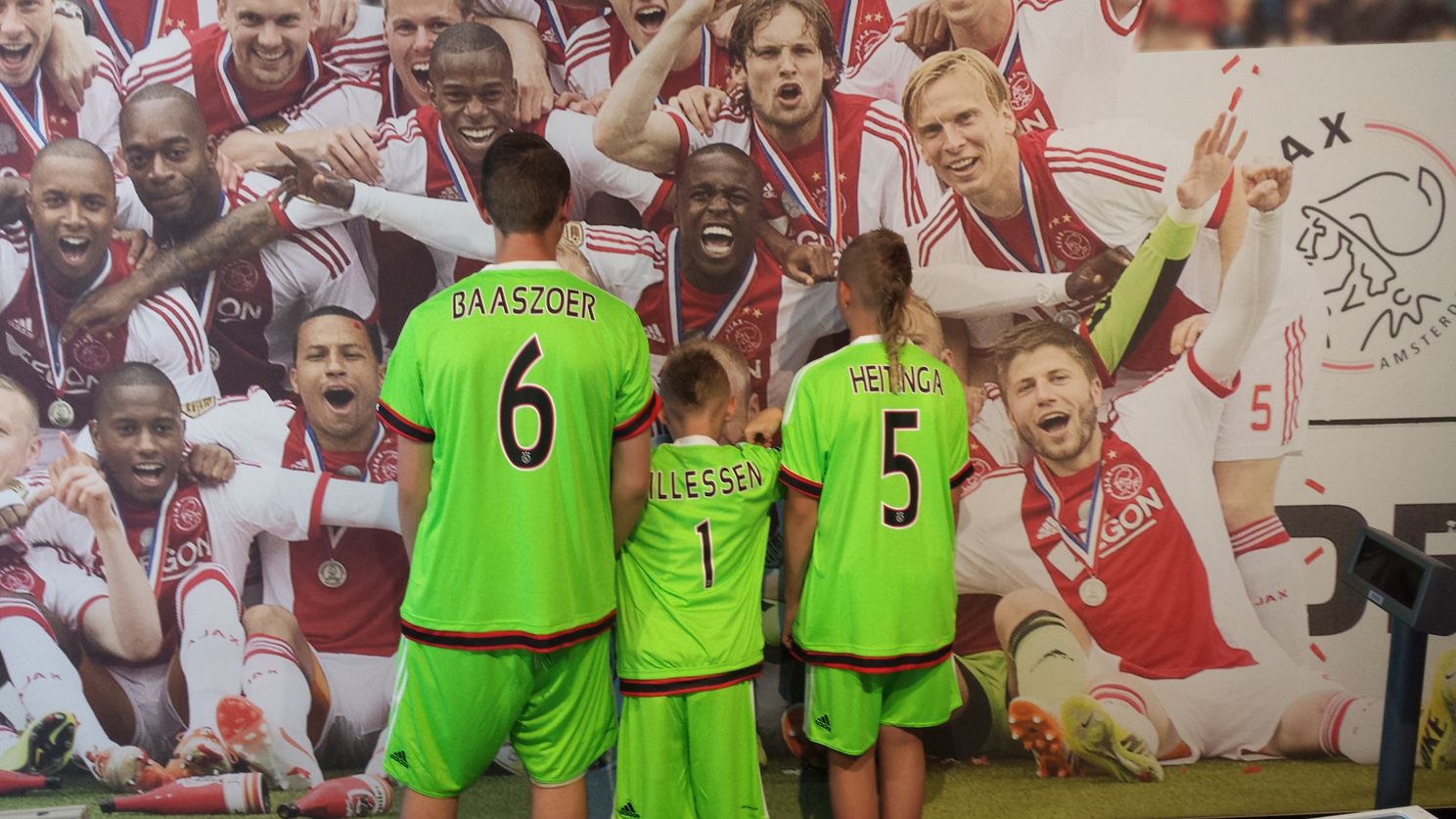 Foto's: het uitshirt als je hem aan doet