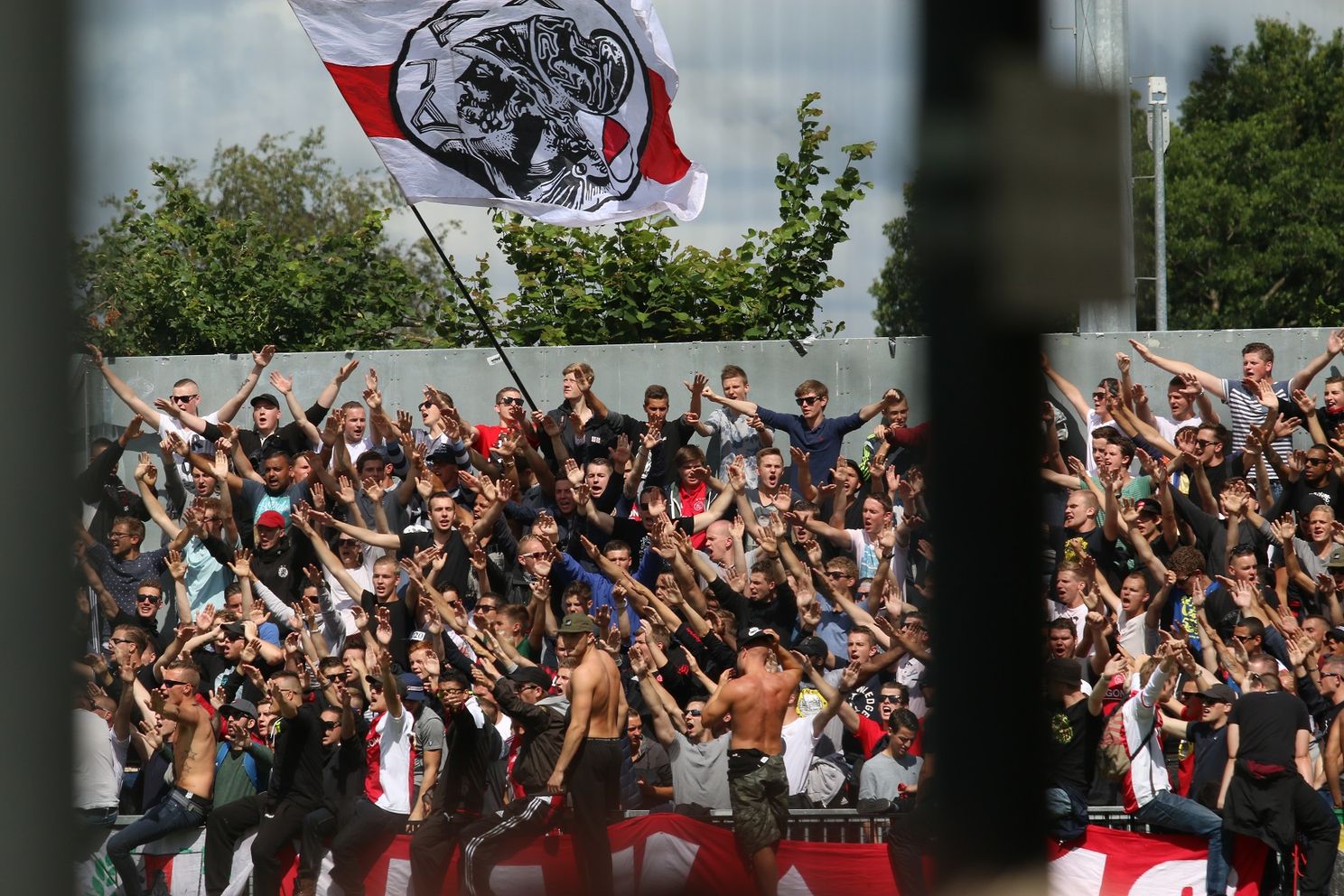 Foto's: Selectie en fans hebben elkaar gemist