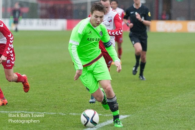 Fotoverslag Ajax A1 - FC Utrecht A1 (1-1)
