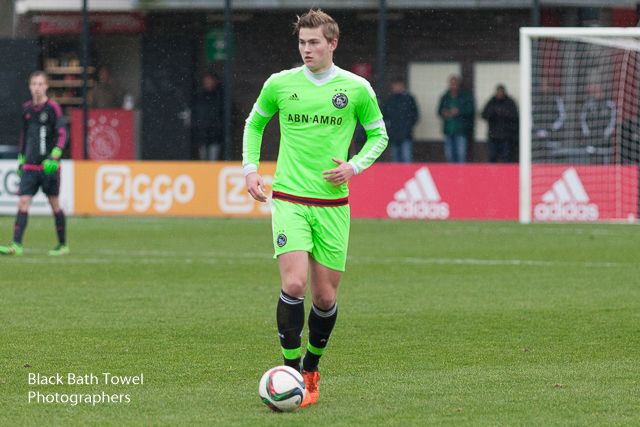 Fotoverslag Ajax A1 - FC Utrecht A1 (1-1)