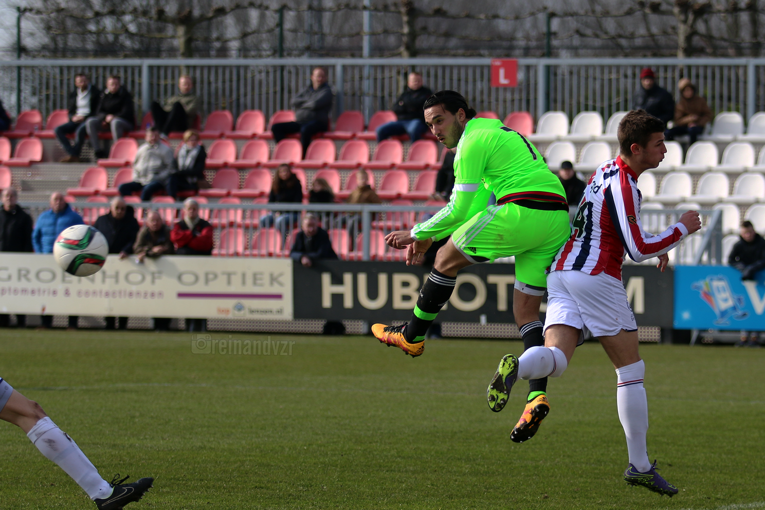 Fotoverslag Ajax A1 - Willem II A1 (5-1)