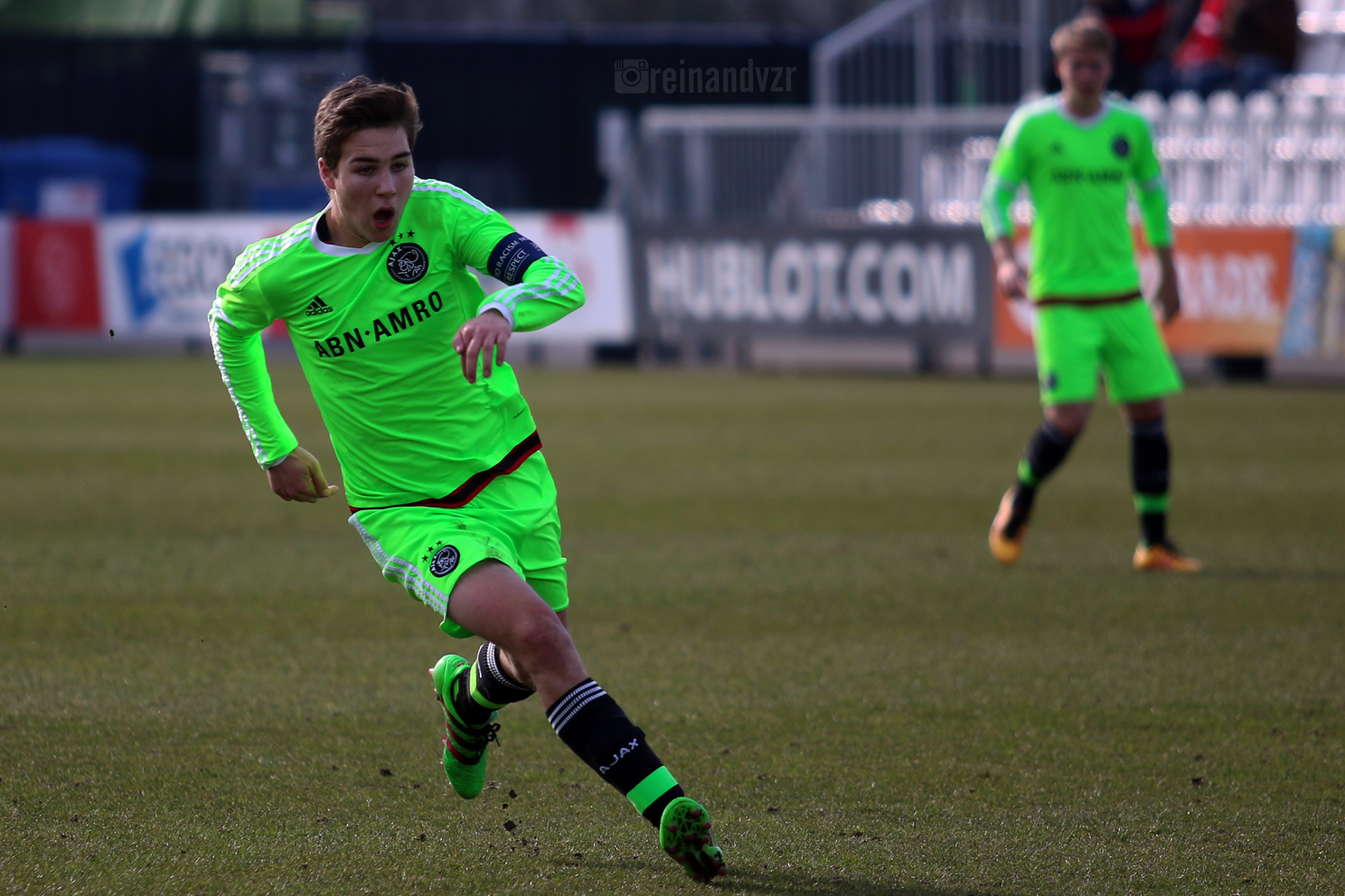 Fotoverslag Ajax A1 - Willem II A1 (5-1)