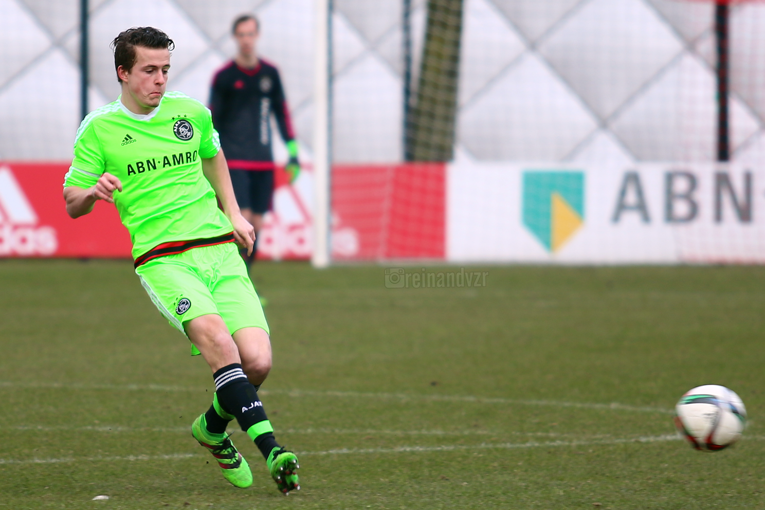 Fotoverslag Ajax A1 - Willem II A1 (5-1)