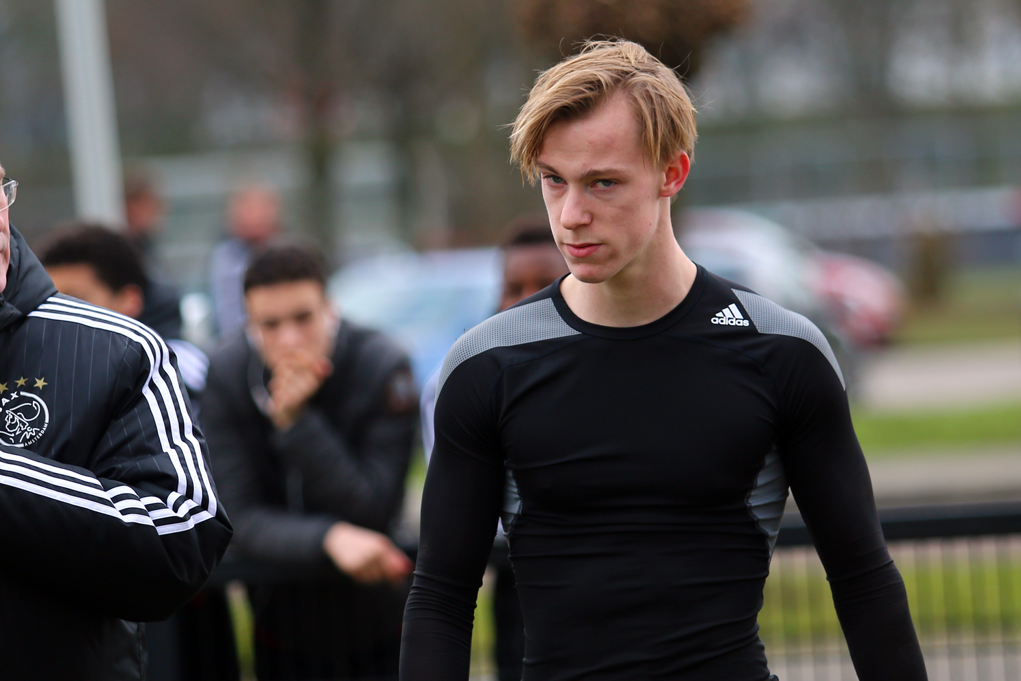 Fotoverslag Ajax A1 - Willem II A1 (5-1)