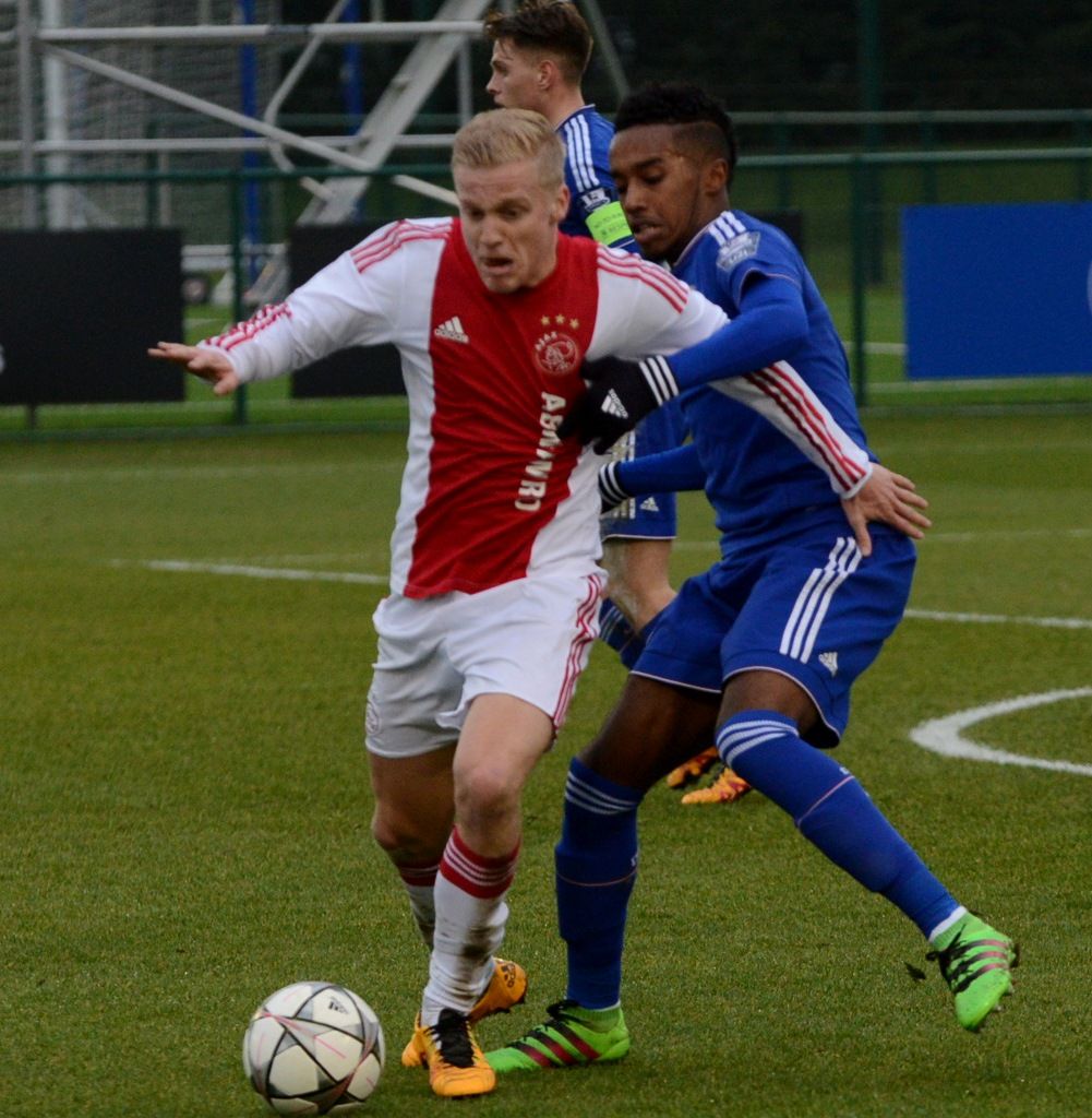 Fotoverslag Chelsea A1 - Ajax A1 (1-0)