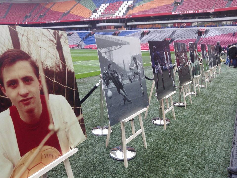 Fotoverslag condoleance Cruijff in ArenA