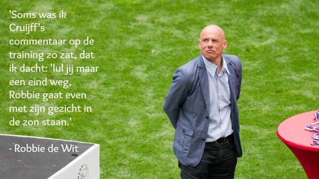 De Wit, noodlottige rasvoetballer met levenslust