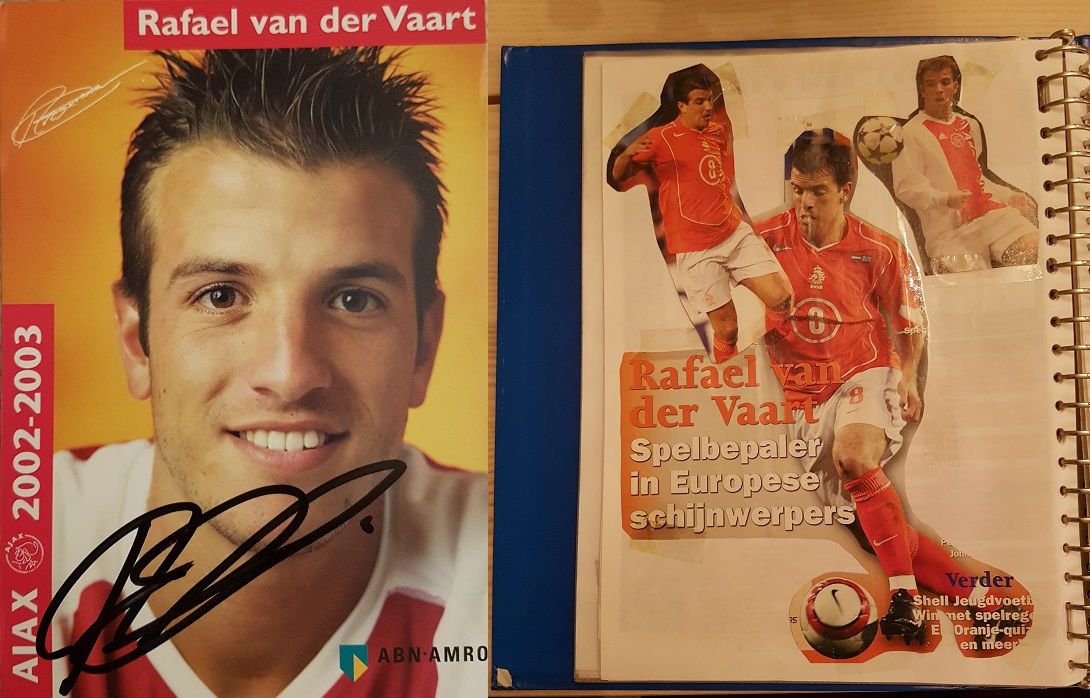 Column: Plakboek Van der Vaart nooit meer weg