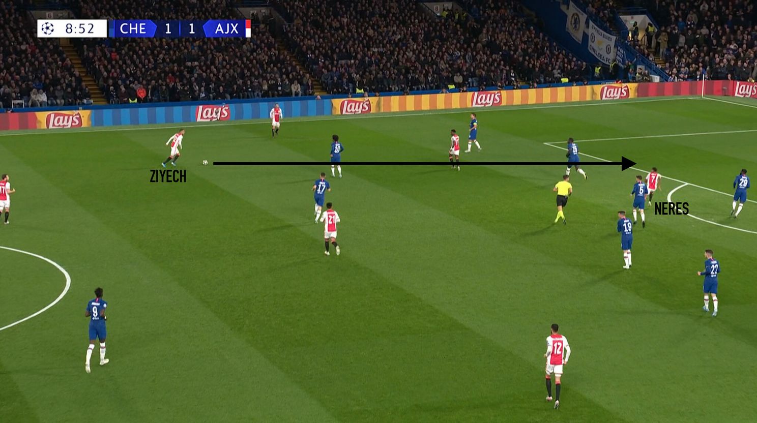 Zo betoverde Ziyech Chelsea op Stamford Bridge