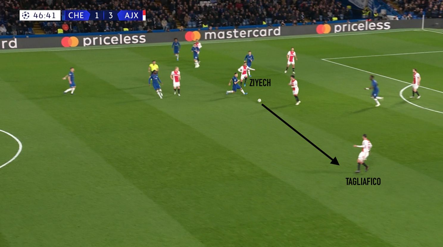 Zo betoverde Ziyech Chelsea op Stamford Bridge
