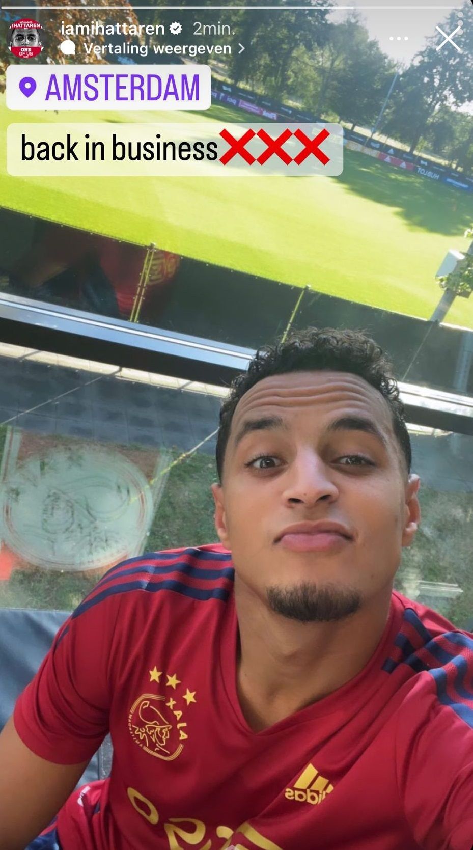 Ihattaren laat gezicht weer zien bij Ajax: 'Back in business'