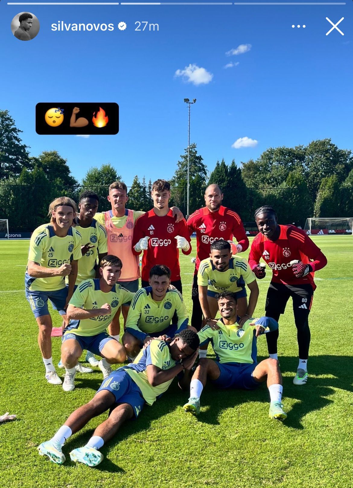 silvano vos instagram jong ajax