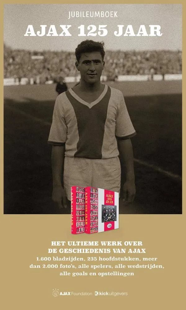 Vaderdagtip: Swart houdt op pinkstermaandag signeersessie voor 'Ajax 125 jaar'