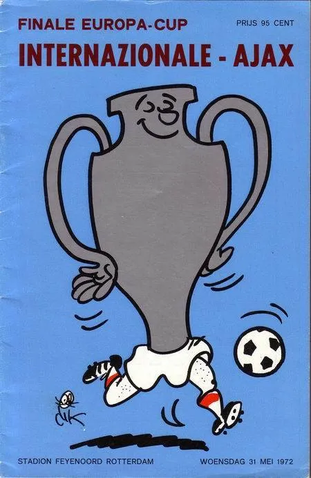 Inter - Ajax 1972 affiche