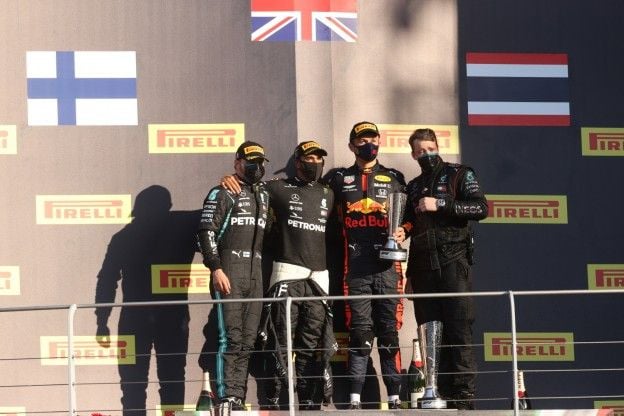 Het podium van Mugello.