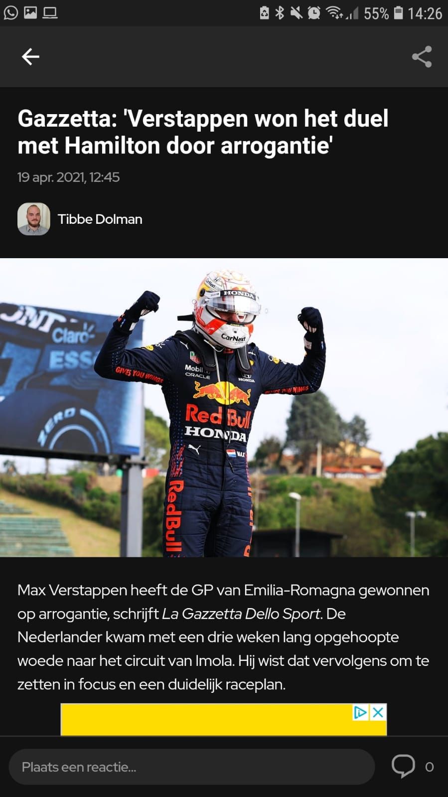 Mis niets van het Formule 1-nieuws met de geüpdatete F1Maximaal-app!