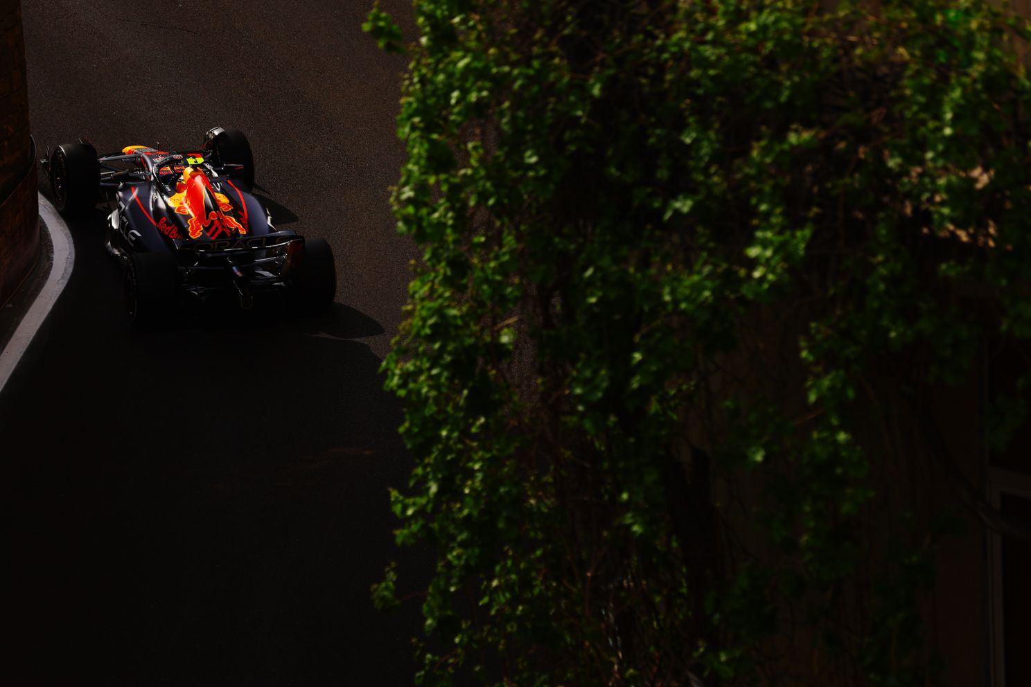 redbullracing sergio perez max verstappen baku2023