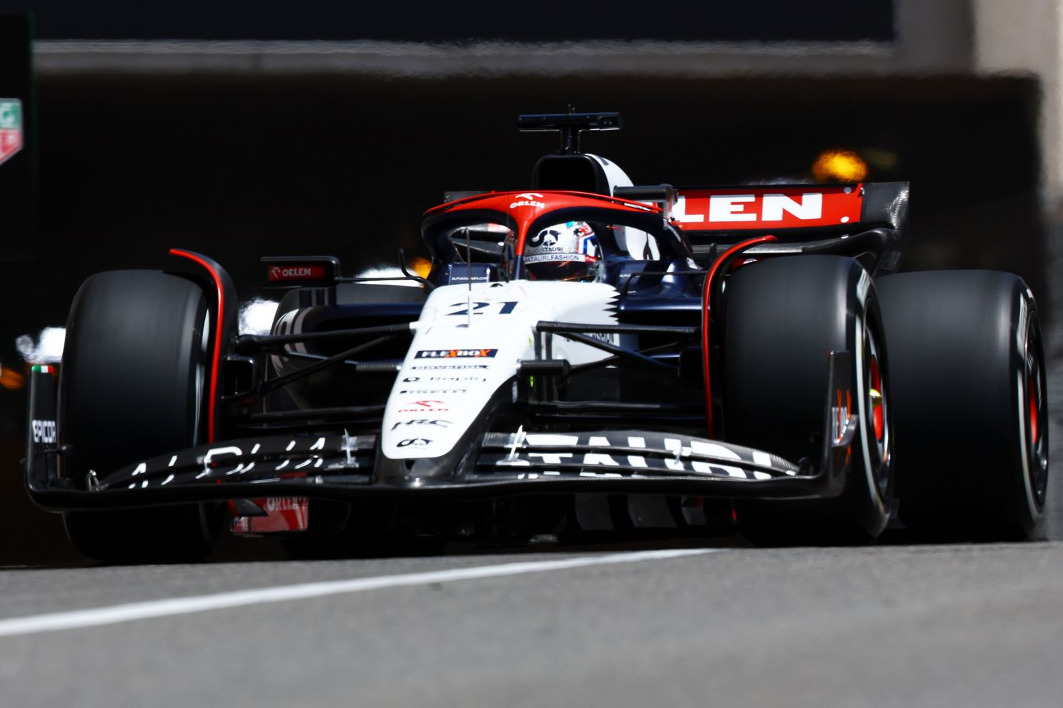 De Vries kwam ongeschonden het raceweekend in Monaco door. (Foto: Red Bull Content Pool/Getty Images)