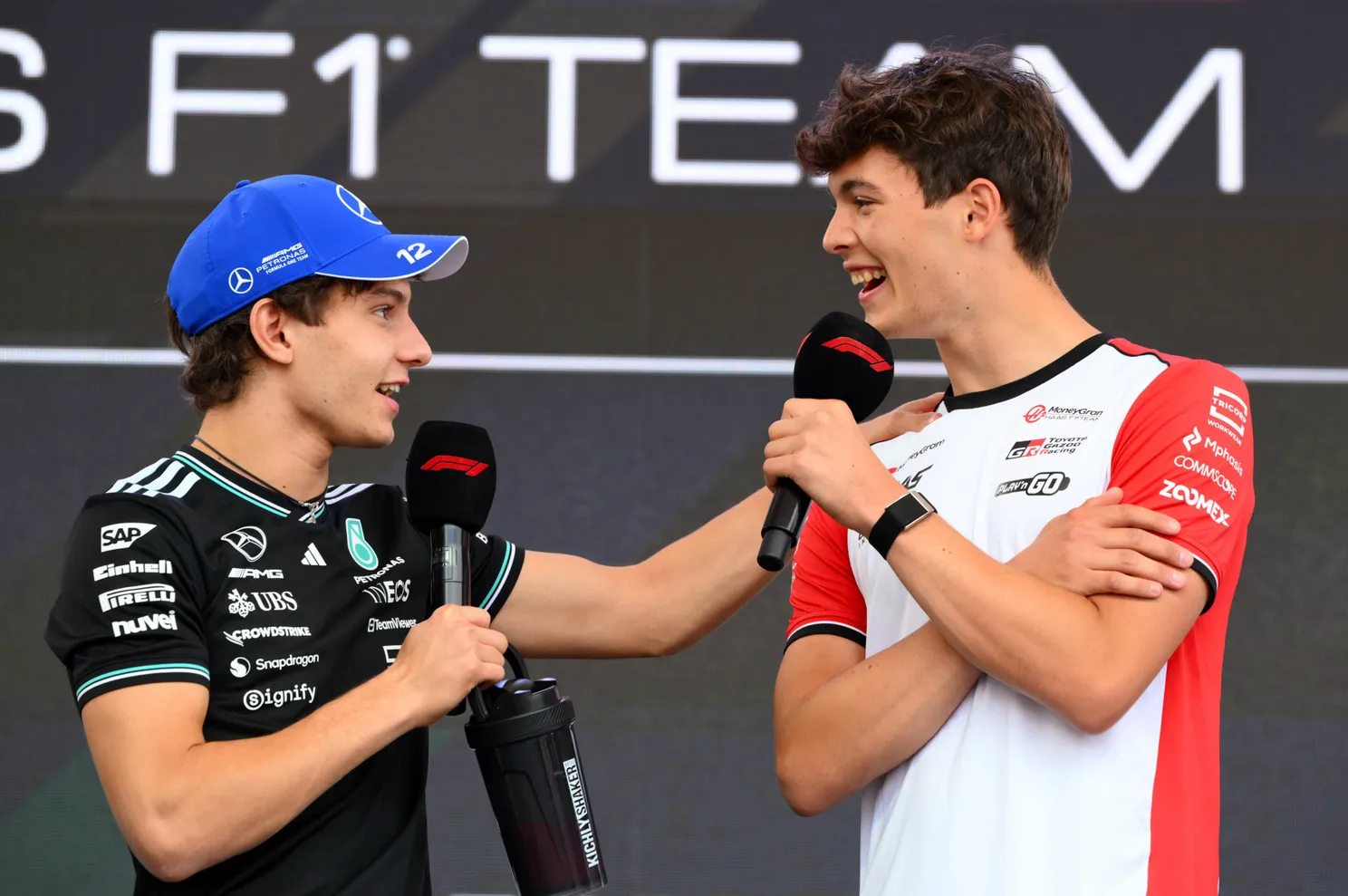 oliver-bearman-haas-andrea-kimi-antonelli-mercedes-gp-hongarije-2025-zaterdag
