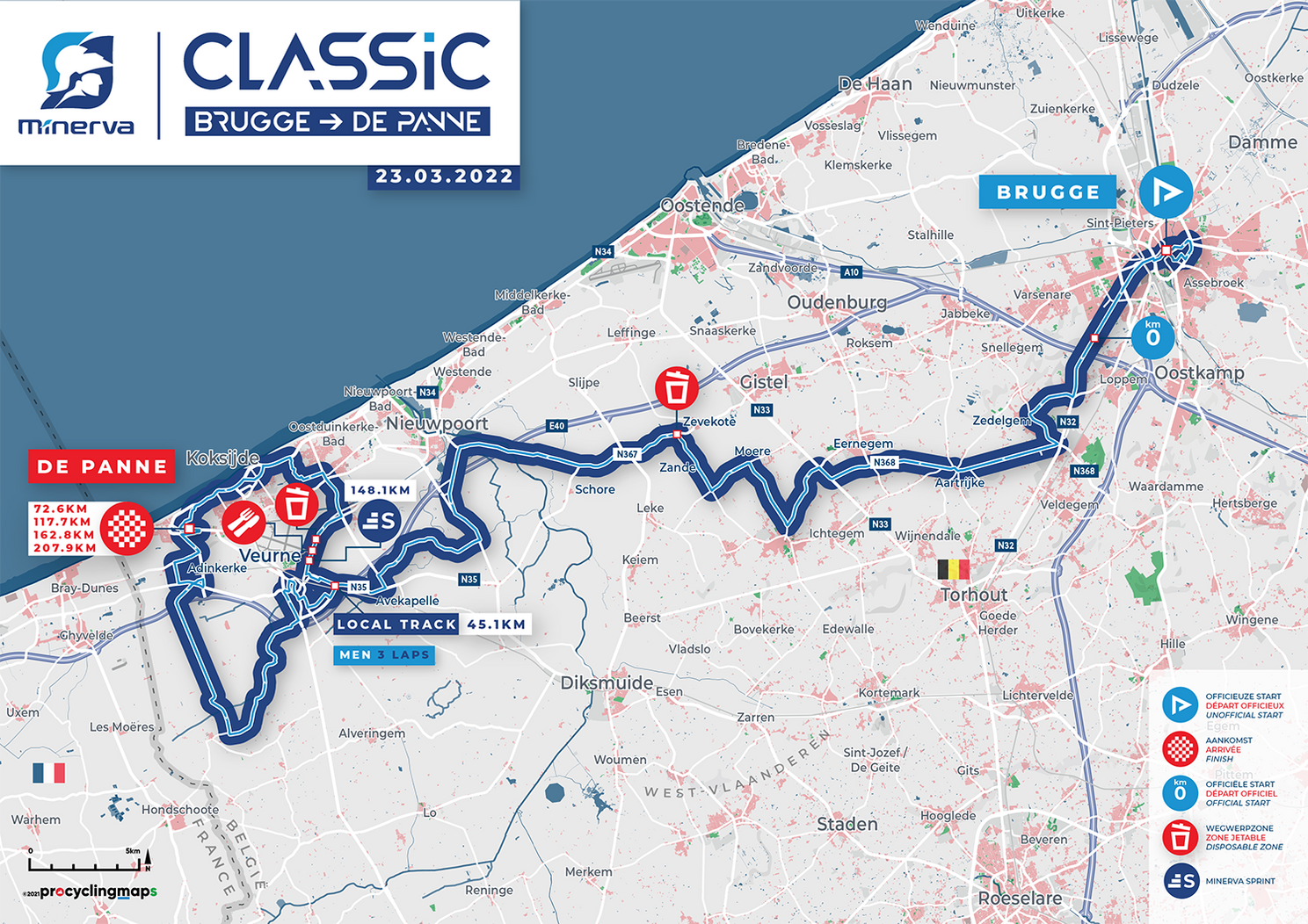 Voorbeschouwing Minerva Classic Brugge-De Panne 2022 | Cavendish en Groenewegen in De Moeren