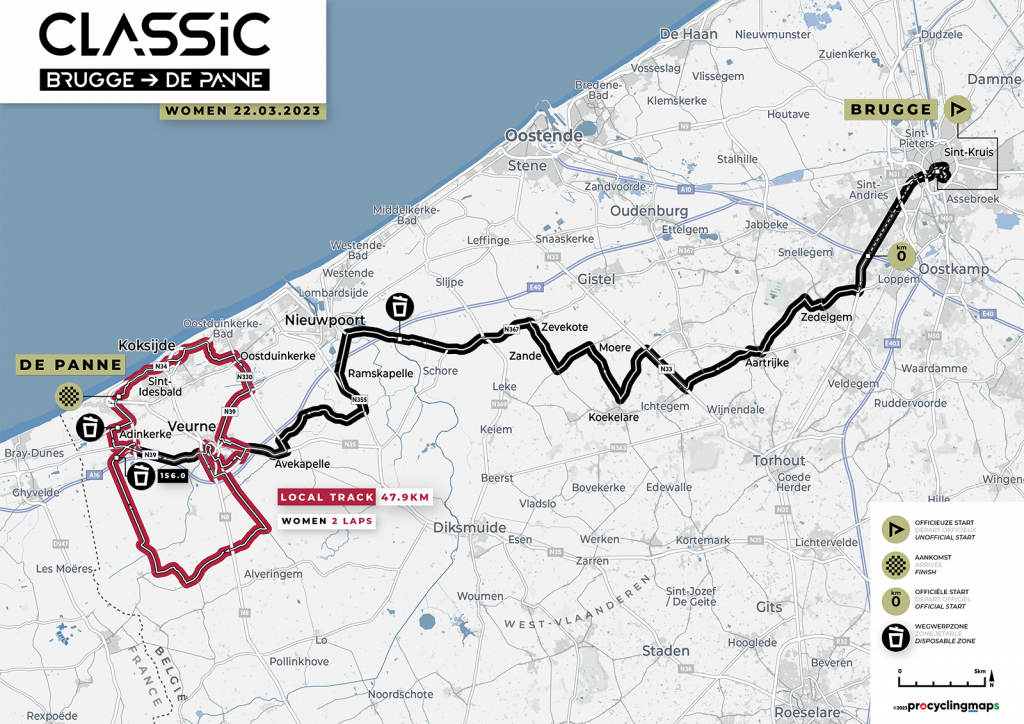 Voorbeschouwing Classic Brugge-De Panne vrouwen 2023 | Trek-Segafredo zal Wiebes opnieuw een hak willen zetten