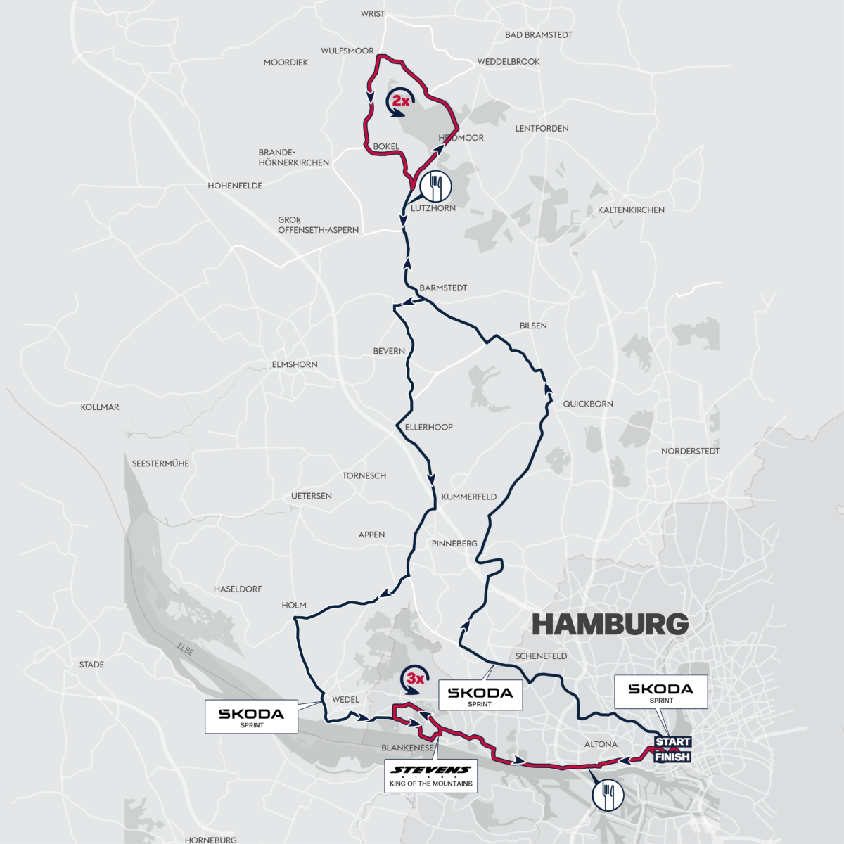 Voorbeschouwing BEMER Cyclassics Hamburg 2024 | Waseberg als strijdtoneel voor hét EK-voorproefje