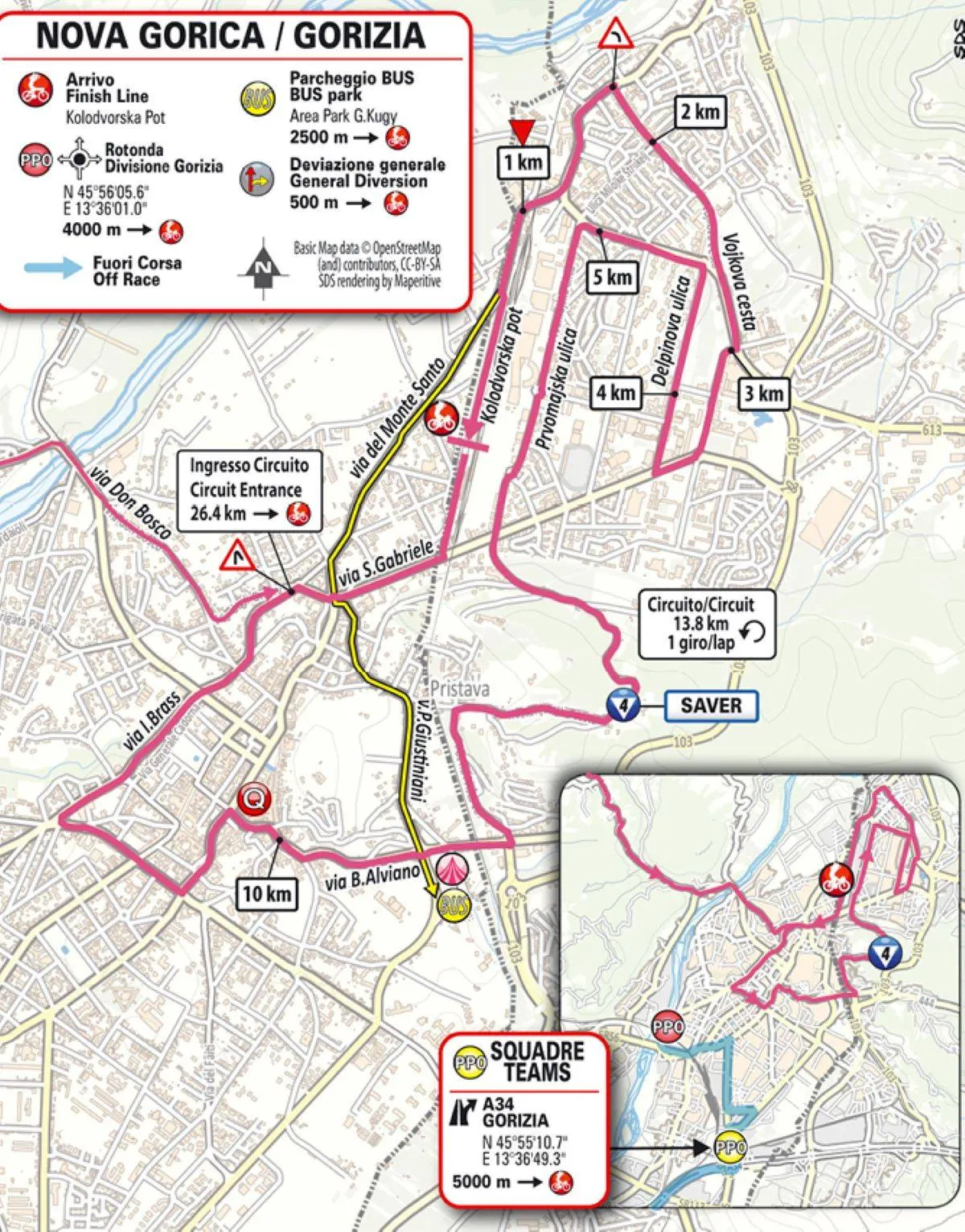 Favorieten etappe 14 Giro d'Italia 2025 | Draaien, keren, Slovenen en Campenaertsen: lastiger en listiger dan het lijkt