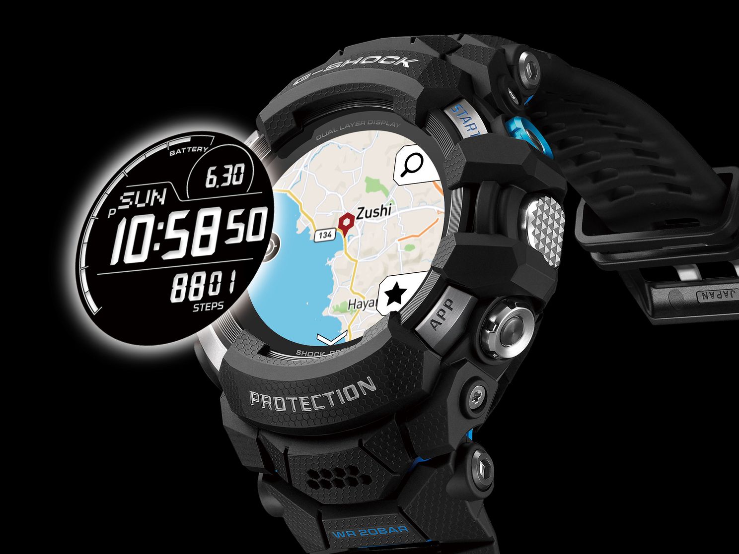 Uitdrukking Verward zijn Brutaal Dit is de nieuwe en gigantische Casio G-SHOCK smartwatch met Wear OS