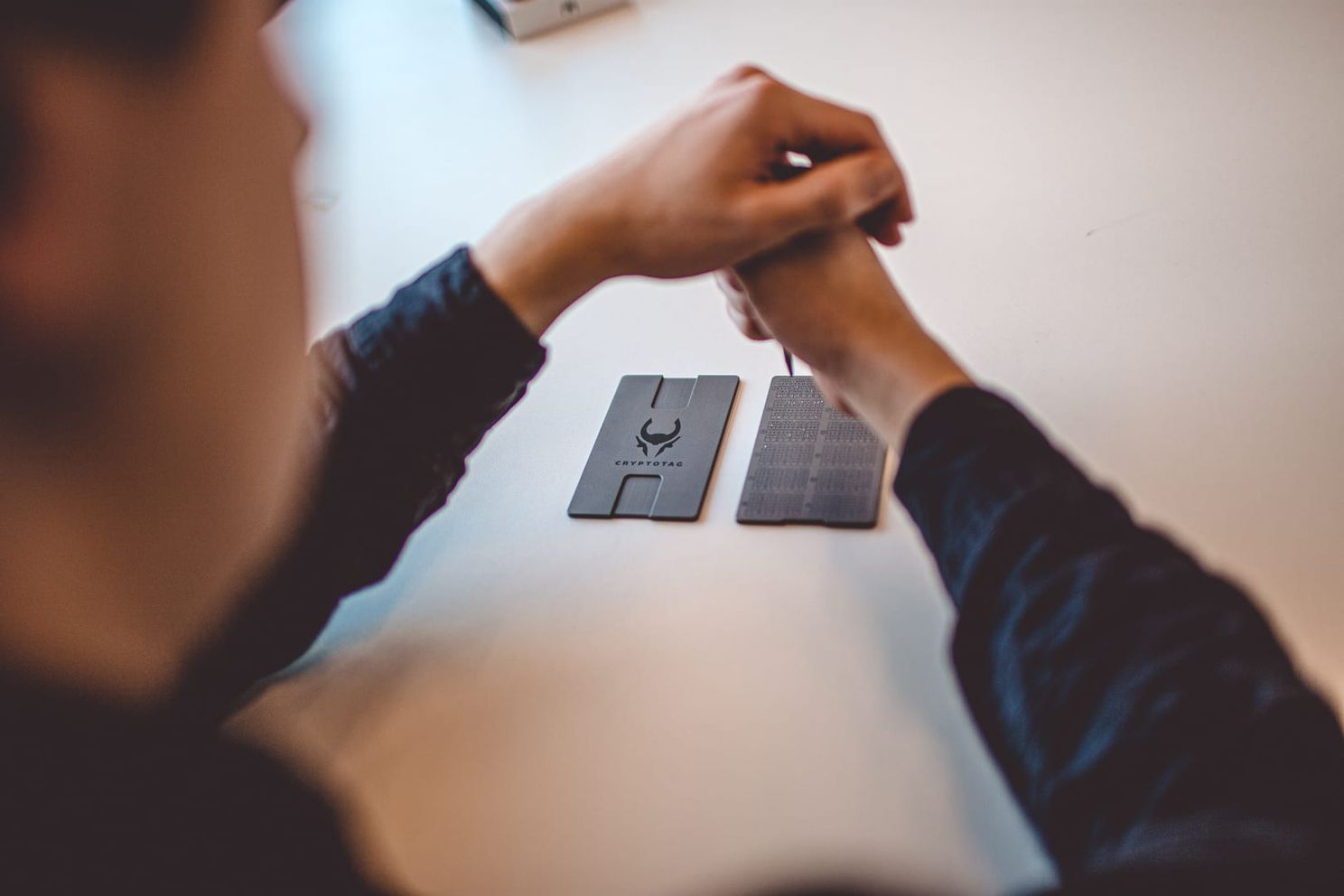 CRYPTOTAG Review: Knap staaltje Bitcoin recovery seed management