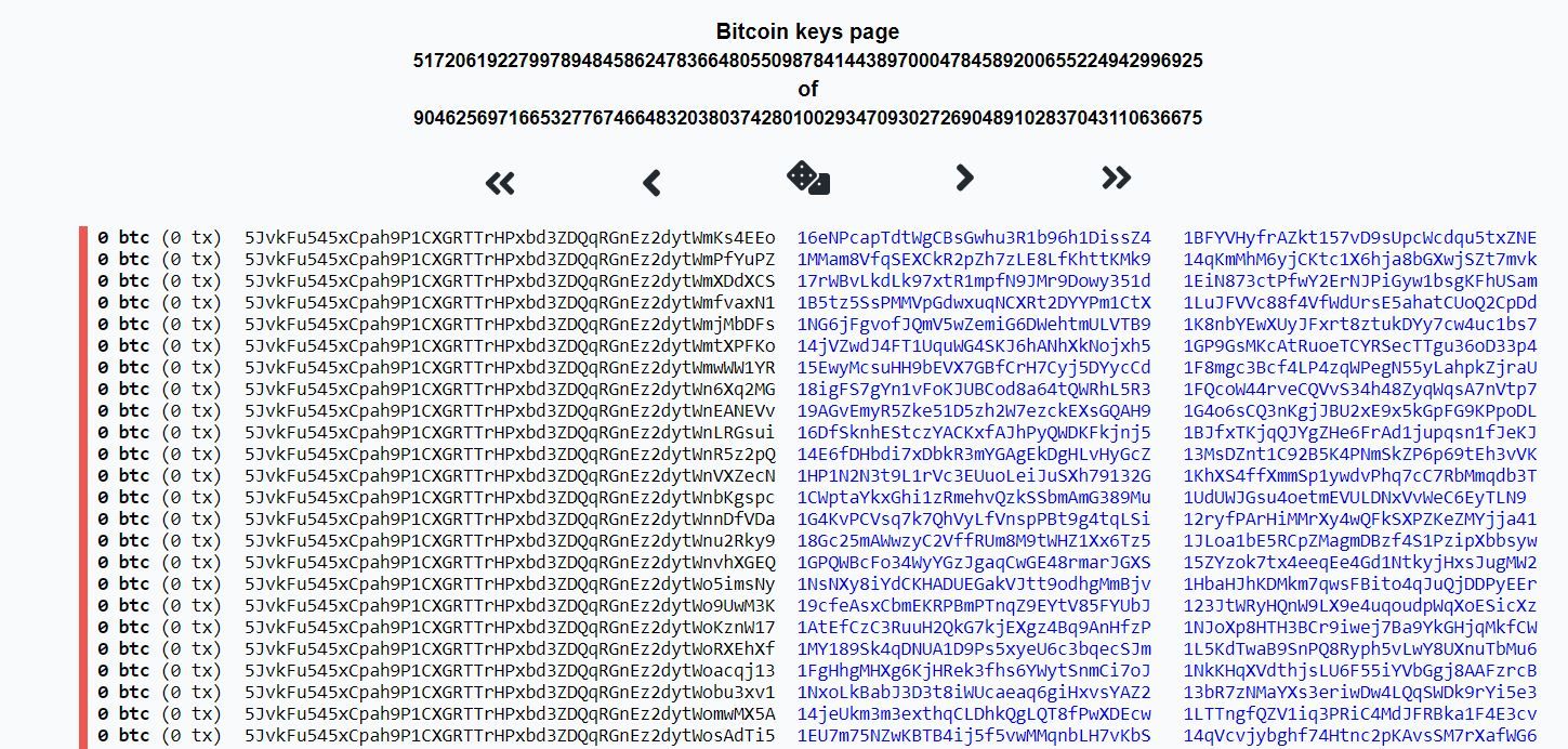 Iemand anders zijn Bitcoin afpakken? Deze website genereert private keys
