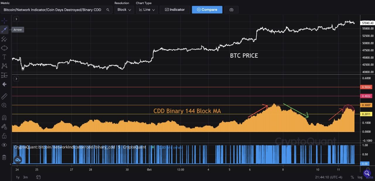 Bitcoin on-chain update: 'Beleggers wachten op nieuwe all time high'