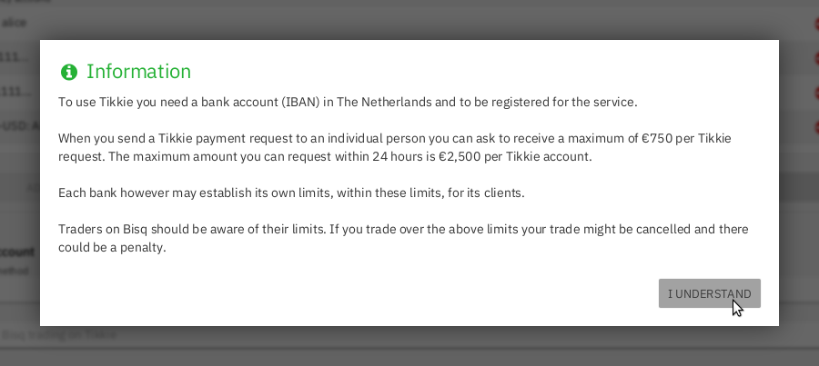 Bitcoin kopen met een Tikkie? Het kan nu bij Bisq