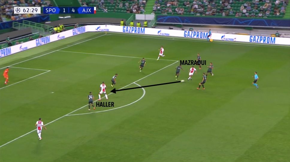 Analyse: Anonieme hoofdrol Mazraoui en risicovol drukzetten zorgden voor sensationele zege op Sporting
