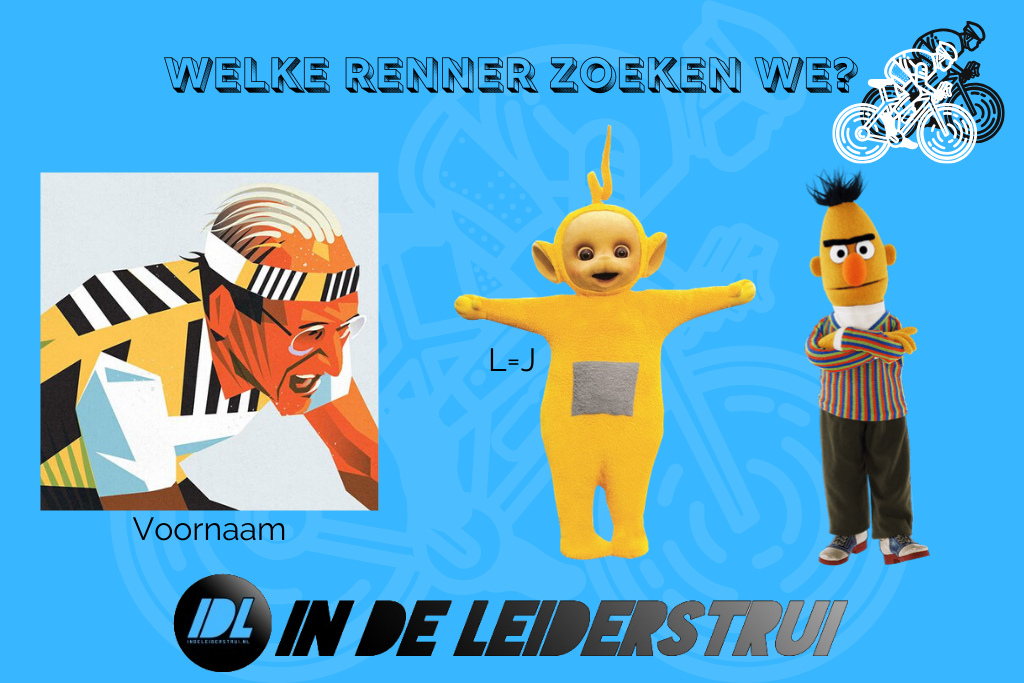 In de Leiderstrui wielerrebus #9: Welke wielrenner zoeken we? (+Antwoord)
