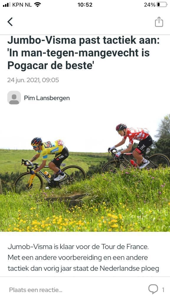 Mis niets van deel twee van de Tour de France met de gloednieuwe In de Leiderstrui-app!
