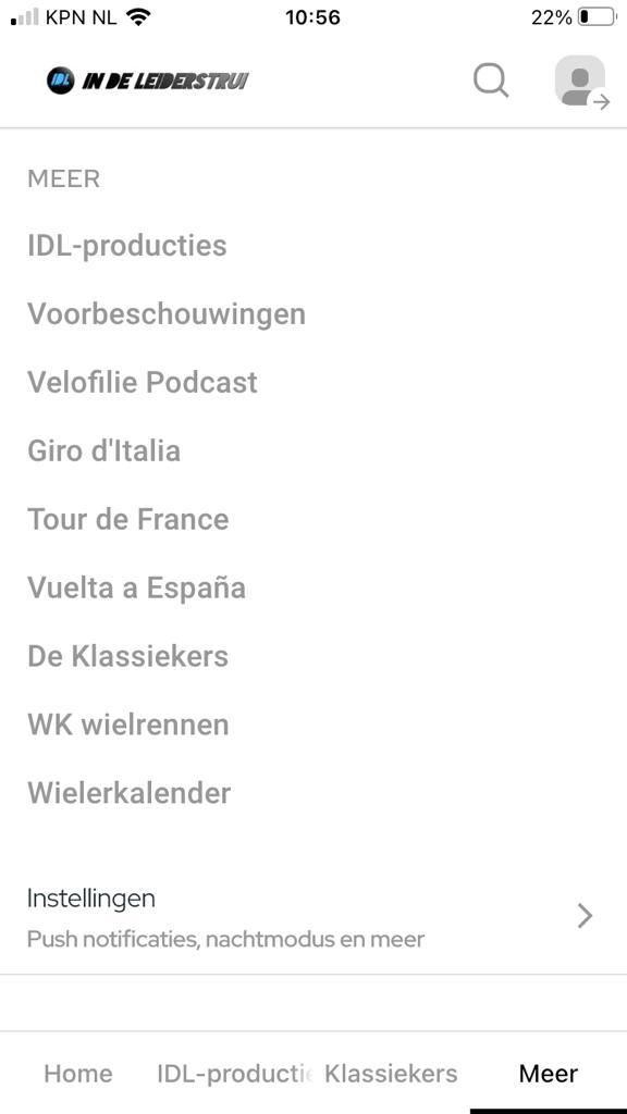 Mis niets van deel twee van de Tour de France met de gloednieuwe In de Leiderstrui-app!