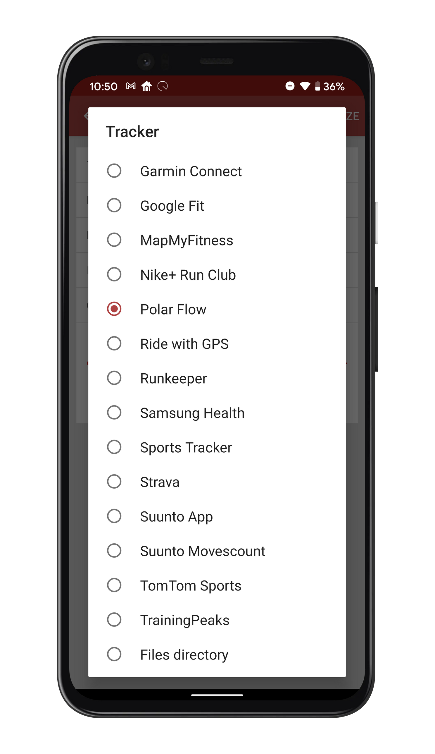 Syncmytracks best sale samsung health