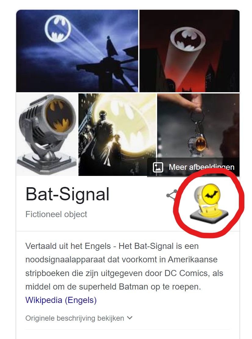 Try it now: Google has a nice Batman easter egg