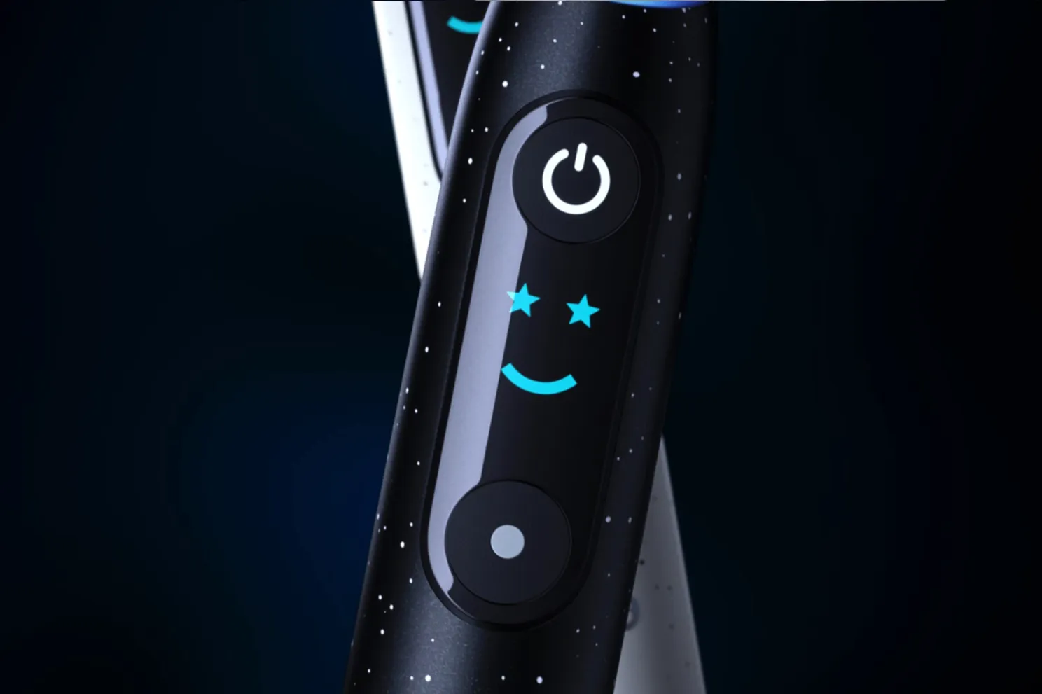 New smart Oral-B iO10 toothbrush shows brushing results on charging station