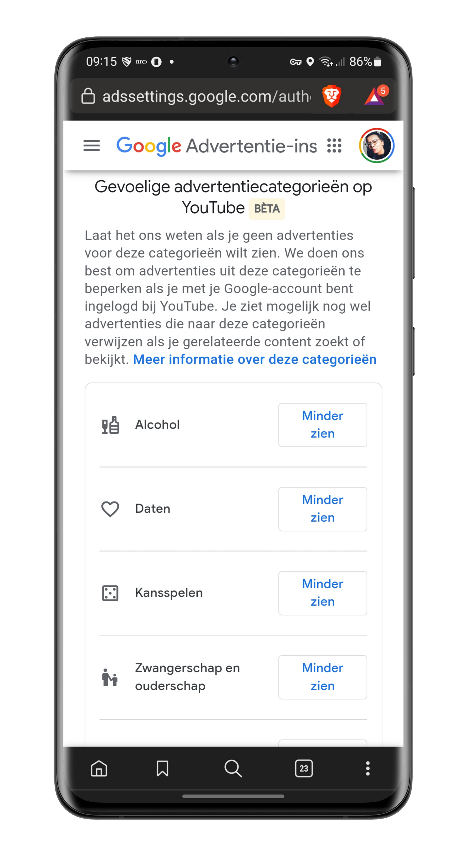 You can now restrict these ads on YouTube, this is how you set it