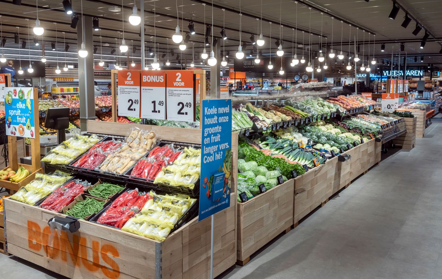 Albert Heijn supermarket app gets a sustainable new function