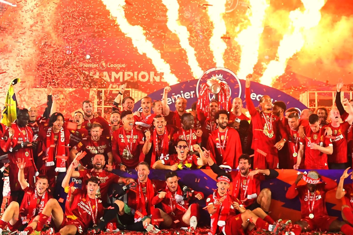 Liverpool premier store league winners